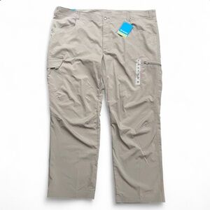NWT Columbia Men’s Light Tan Cargo Pants size 48 x 30